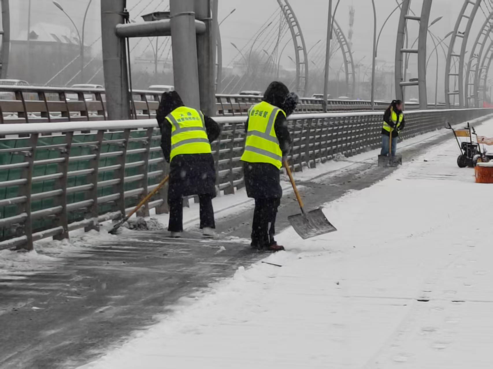 风雪无阻，情暖南内环